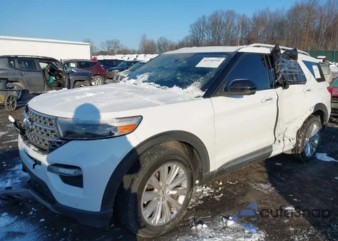 2020 Ford Explorer Limited from USA, damaged, VIN 1FMSK8FH0LGB06759